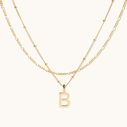 Letter Layering Set Gold